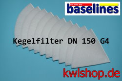 kegelfilter DN 150 Filterklasse G4